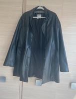 Bershka schwarze Lederjacke / Ledermantel Damen Bayern - Gauting Vorschau