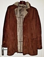 Herren Wildleder Imitat Jacke mit Kunstfellfutter Gr. 52 Vintage Berlin - Spandau Vorschau