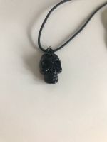 Schwarze Totenkopf Kette neu unisex Nordrhein-Westfalen - Oberhausen Vorschau