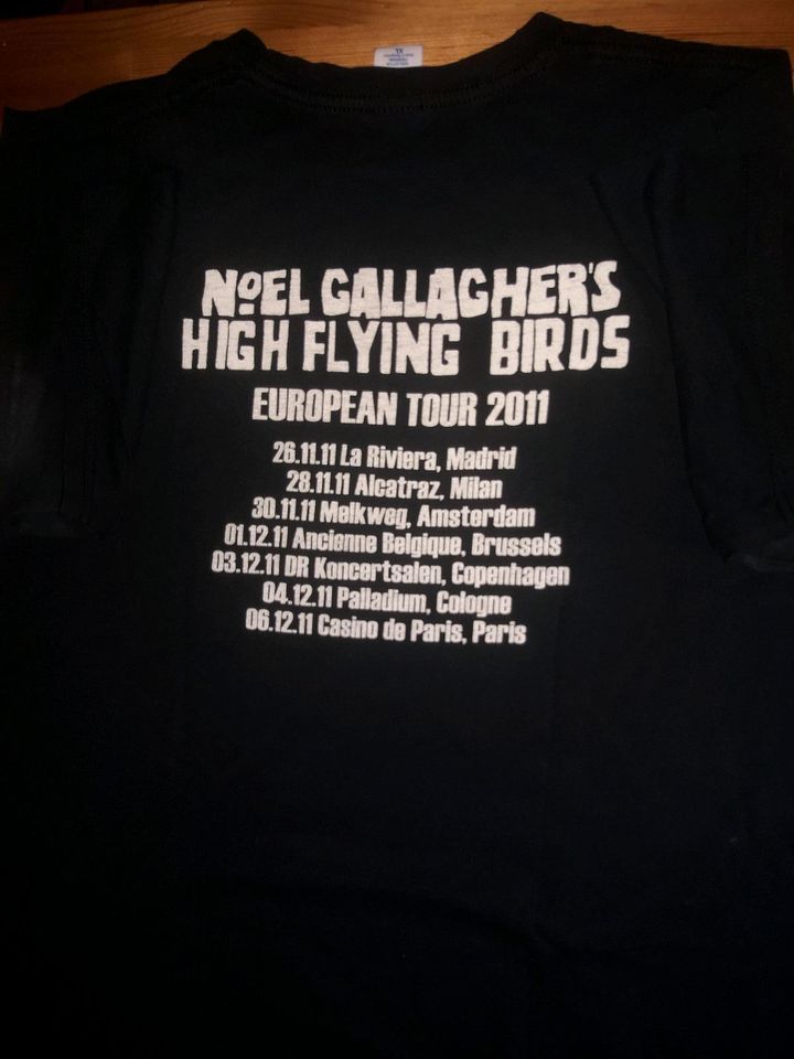 T-Shirt Noel Gallagher's High Flying Birds Tour 2011 XL Oasis in Köln