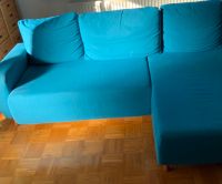 Ikea „Delsbo" 2er Sofa mit Recameriere türkis Hessen - Kassel Vorschau