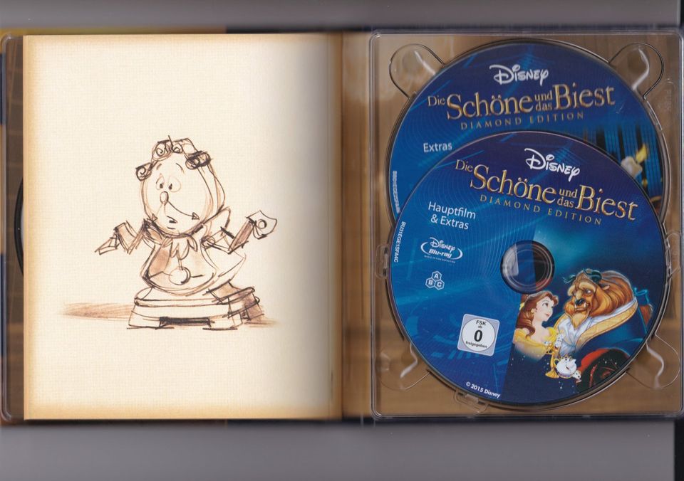 Die Schöne und das Biest Digibook inklusive 3D Limited in Nürnberg (Mittelfr)