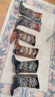 3 paar voll Leder Stiefel Einzelstück 38 vintage spain je paar vb Bayern - Collenberg Vorschau