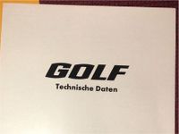 Preisliste Prospekt Brochure + List Golf 1 GTI VW 8/76 Niedersachsen - Wedemark Vorschau