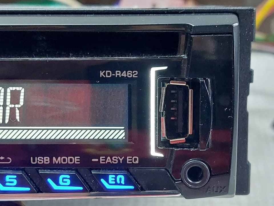 CD-Autoradio JVC KD-R462 mit USB, Android ready – unbenutzt in Ahrensburg