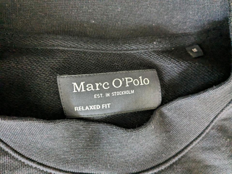 Marc O'Polo Sweatshirt Gr. M Herren Schwarz in Edling