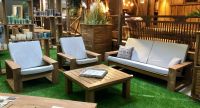 Sitzgarnitur Garten Couch Sessel Chill Lounge Teakholz NEU Nordrhein-Westfalen - Wermelskirchen Vorschau