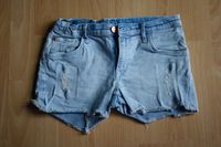 Denim Jeans, blau, kurze Hose, Gr. 152 - verstellbarer Bund Baden-Württemberg - Filderstadt Vorschau