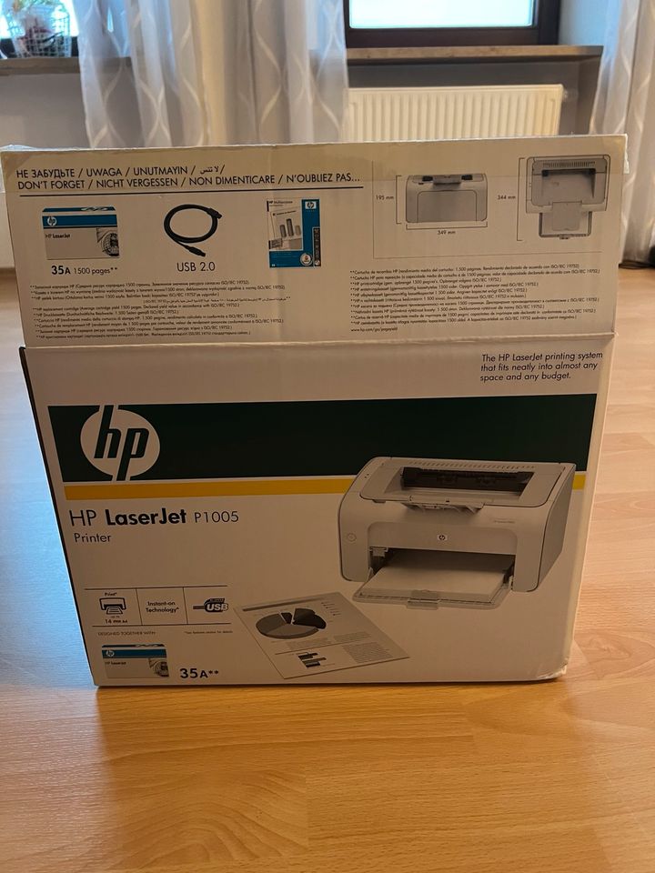 Laserdrucker HP Laserjet P1005 in Nürnberg (Mittelfr)