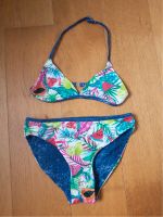 Bikini Neckholder wendbar beidseitig tragbar bunt Denim 134/140 Dortmund - Mitte Vorschau