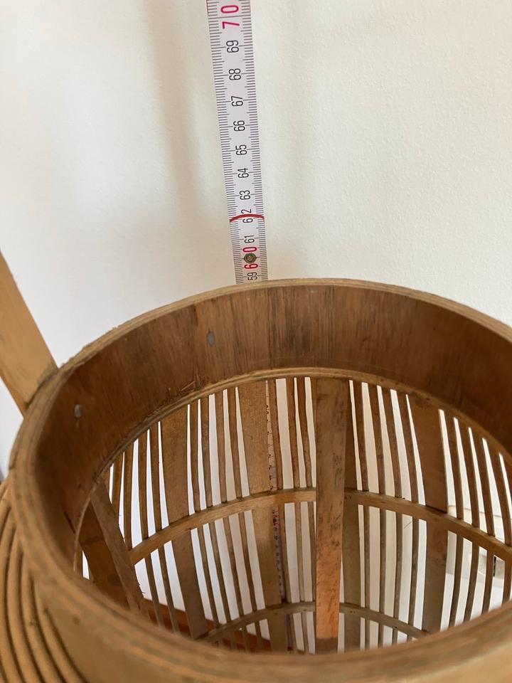 Broste Copenhagen Laterne Aleta Windlicht Bambus 62.5 cm in Ettlingen