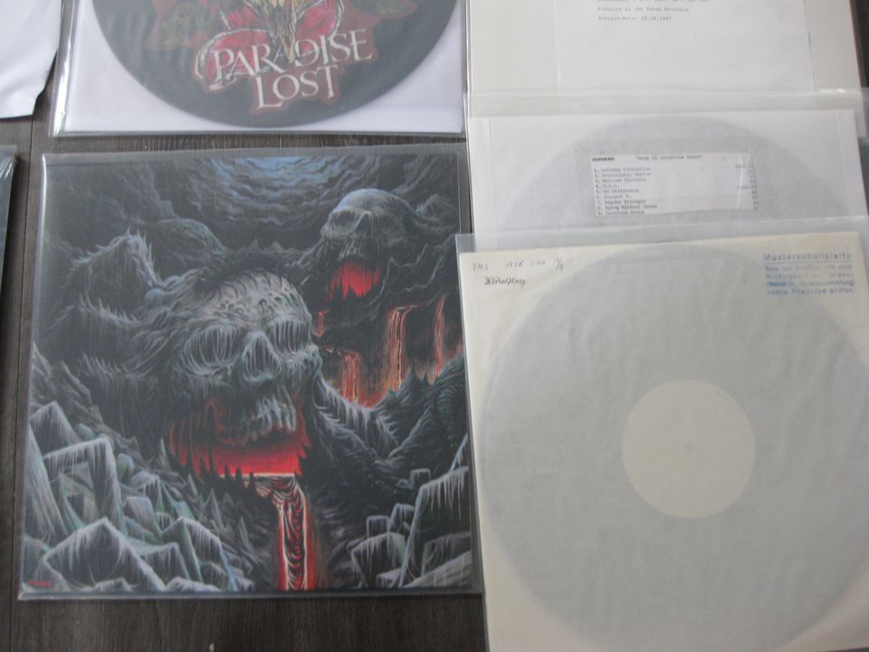 Death Trash Speed Metal LPs zu verkaufen Slayer Dismember Sodom in Herbrechtingen