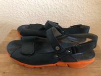 Wolky Sandalen Leder marine/orange hochwertig 40 Bayern - Augsburg Vorschau