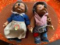 Familie Mecki Herr Mecki und Frau Micki 25 cm 1950 er Bonn - Bad Godesberg Vorschau