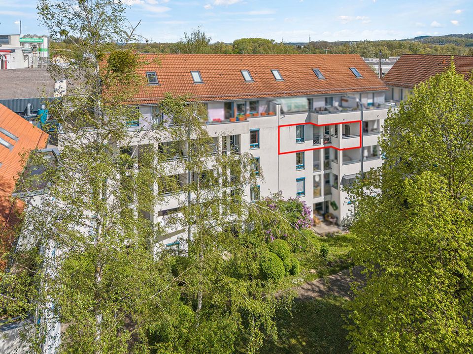 "Gut geschnittene 3-Zimmer-Wohnung: Stadtnah zu Ravensburg" in Ravensburg