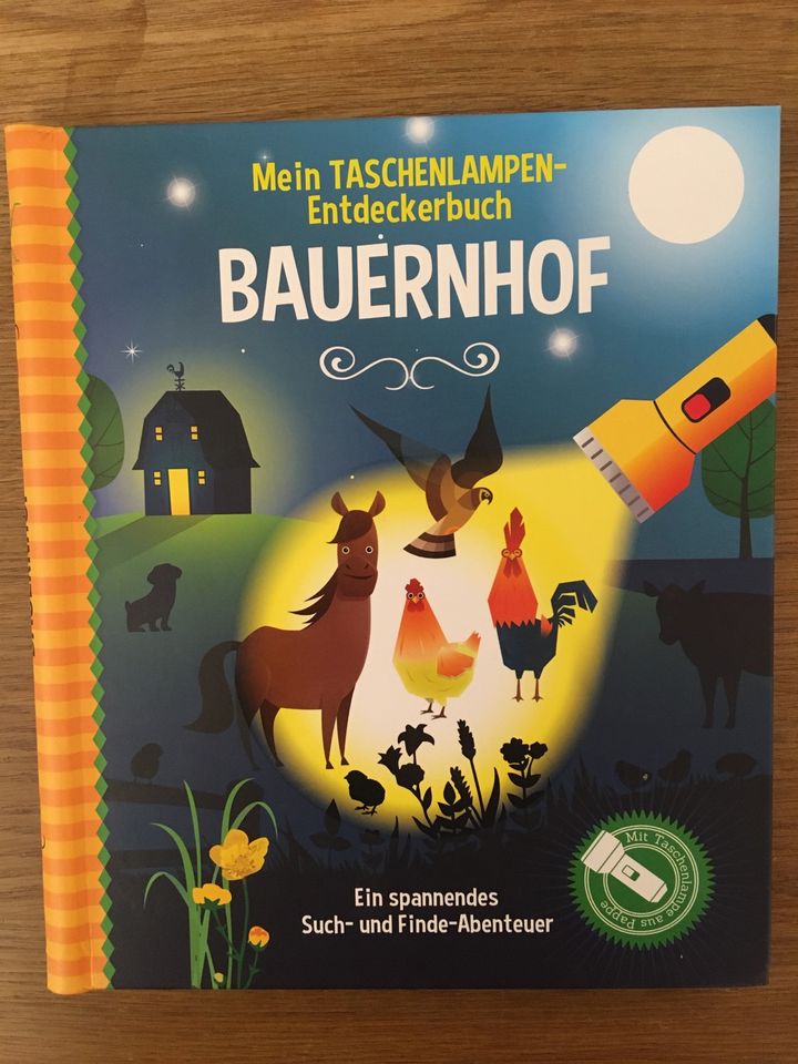 Taschenlampen- Buch, Bauernhof, ab 3 Jahren in Wachtberg