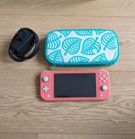 Nintendo Lite Coral mit Hülle/ Tasche Nordrhein-Westfalen - Niederkassel Vorschau