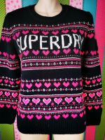 Superdry Strick Pullover M L Herzen Pink Ski Outdoor Winter Thüringen - Floh-Seligenthal-Floh Vorschau