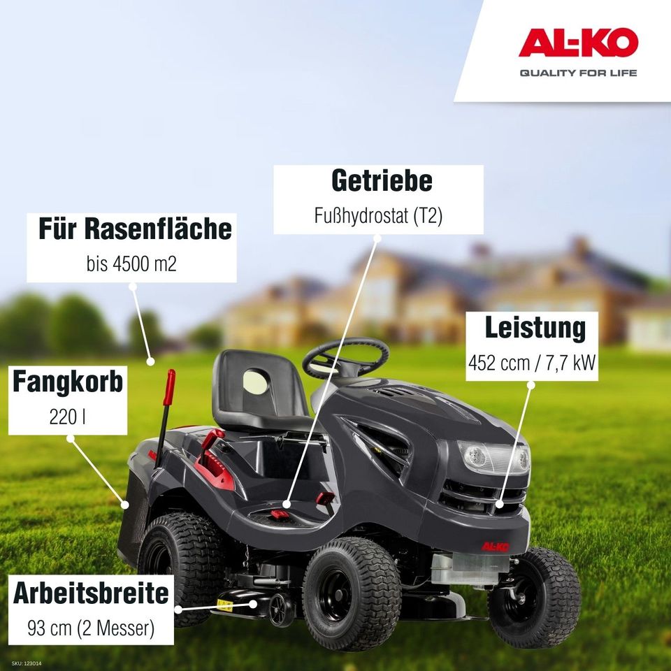 AL-KO Benzin-Rasentraktor 15-93.2 HD-A Easy ☆AKTIONSPREIS☆ in Landsberg (Lech)