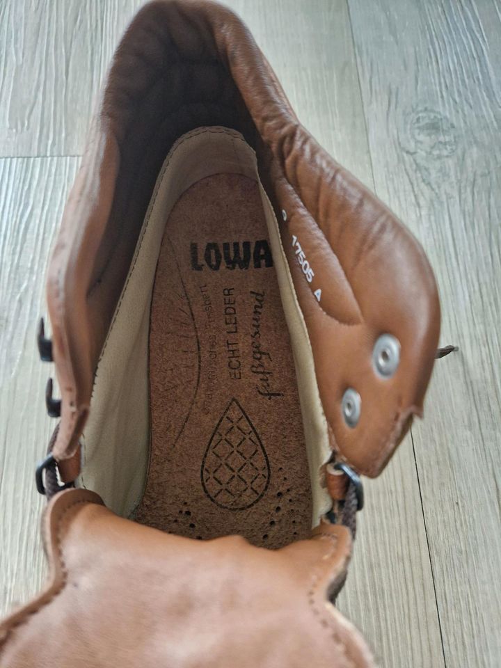 sehr seltene Leder Boots von LOWA, Neu, Größe 42 Rarität, Vintage in Geislingen