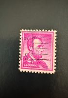 Briefmarke 4 Cent Lincoln Usa Bayern - Ichenhausen Vorschau