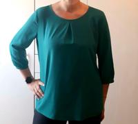 Esprit Bluse grün smaragdgrün 42 XL 3/4 Arm Bayern - Miltenberg Vorschau