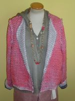 Bouclejacke Fashion Hero for S. Oliver pink destroylook Gr 42 Frankfurt am Main - Nordend Vorschau