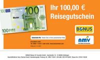 100 € Gutschein Bonusreisen Urlaub Auszeit Reise me time Selfcare Köln - Lindenthal Vorschau