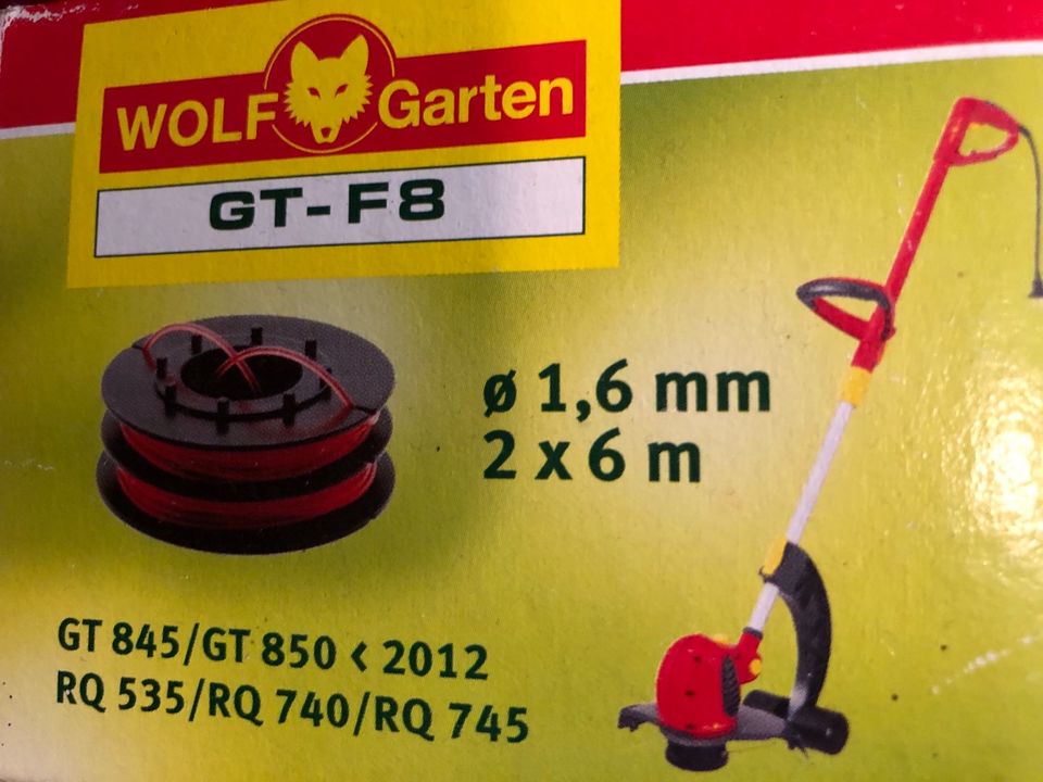 WOLF Rasentrimmer Modell GT845 m Fadenspulen Gartengerät in Berlin