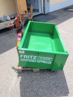 Fritz kippmulde 1,20 x 0,80 950 kg heckcontainer schüssel Bayern - Konzell Vorschau