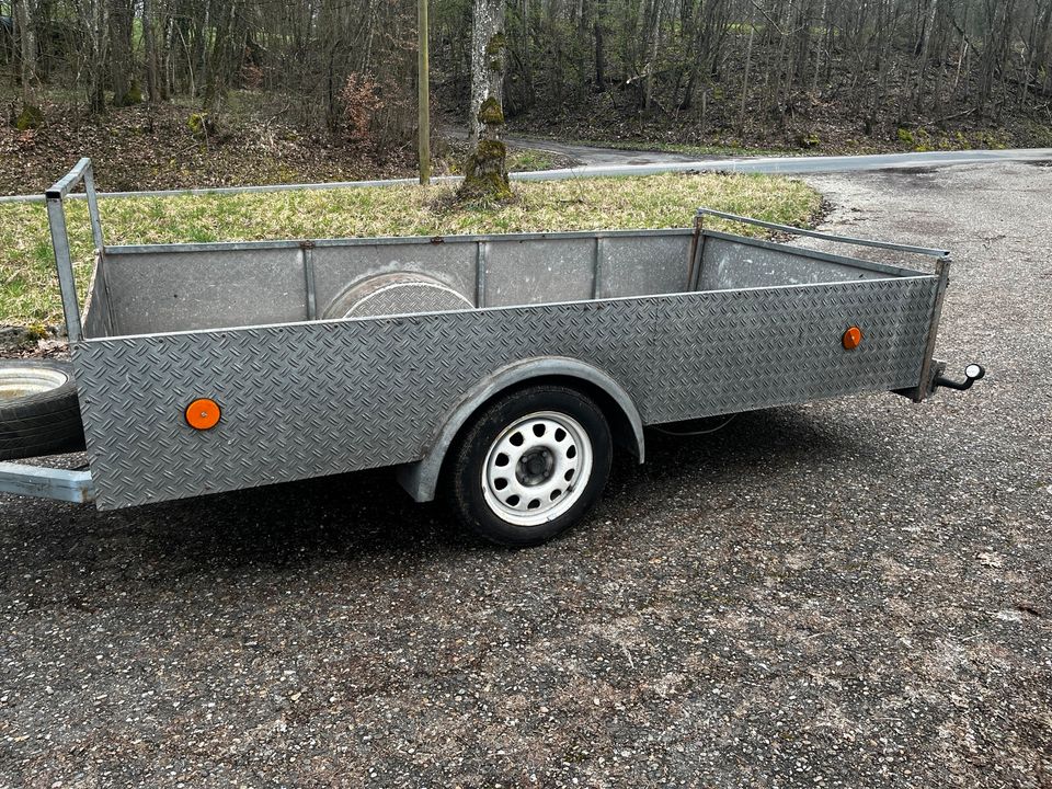 Anhänger Autoanhänger  Trailer TÜV NEU guter Zustand in Schöntal