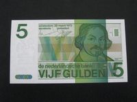 Banknote / Geldschein / Rarität, NIEDERLANDE, 5 Gulden, UNC Bayern - Obernzell Vorschau