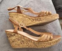 ☆ Esprit Sandale Keilabsatz ☆ gebraucht ☆ 6 cm Absatz ☆ Bremen - Schwachhausen Vorschau