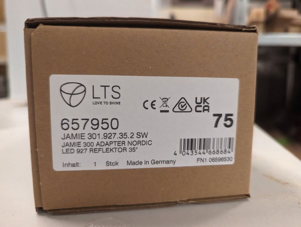 LTS Jamie 300 Adapter LED-Stromschienenstrahler 301.930.35.2 SW in Berlin