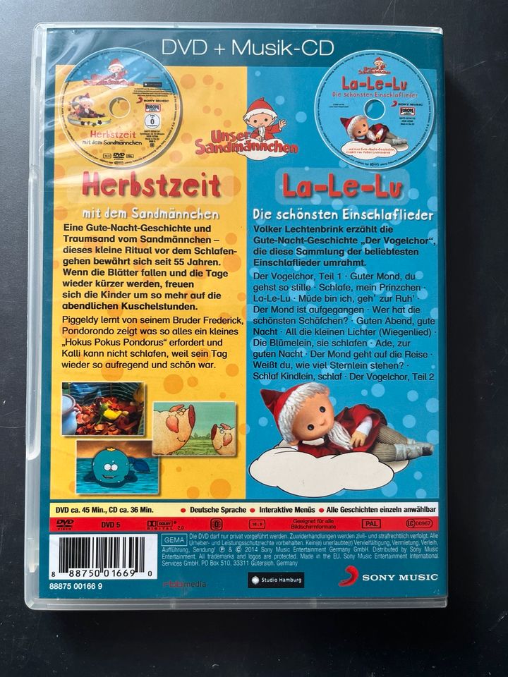 DVD und CD Herbstzeit mit dem Sandmännchen in Lauterbach (Hessen)
