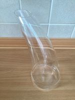 Eisch Vase Blumenvase Glasvase gebogen Klarglas Bayern - Diedorf Vorschau