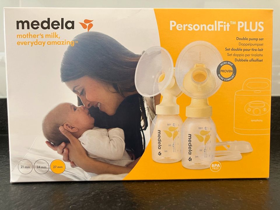 2 x Medela Doppelpumpset Gr. L (27 mm) in Riedlingen