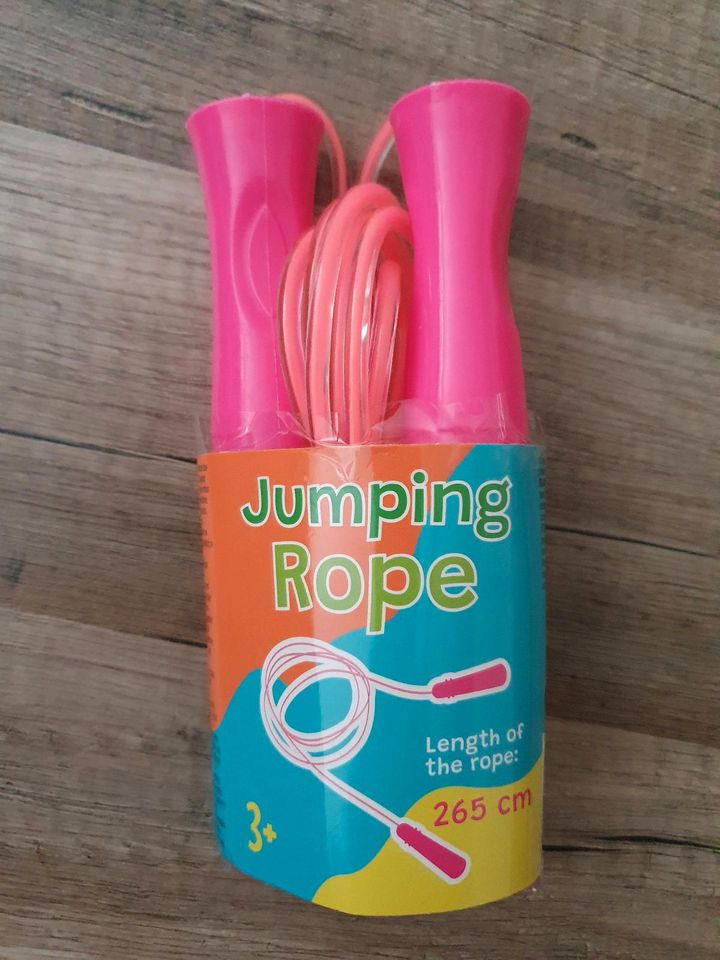 Neu Springseil Outdoor Spielzeug pink Jumping Rope Geschenk in Norderstedt