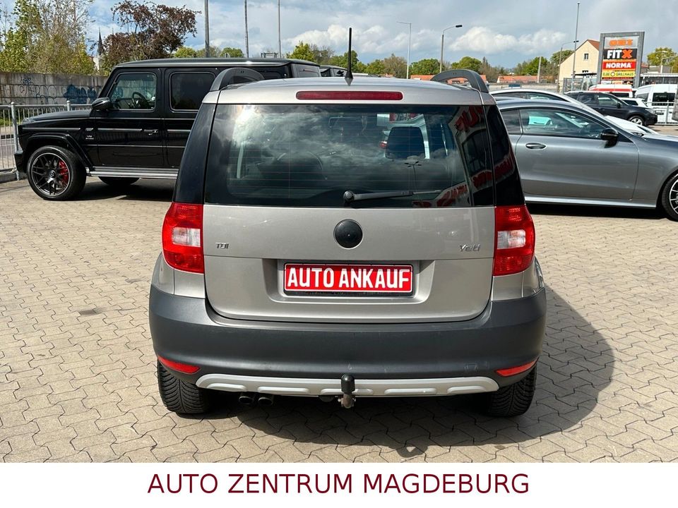 Skoda Yeti 2,0 TDI Klima RCD AHK Allwetterr. 1. Hand in Magdeburg