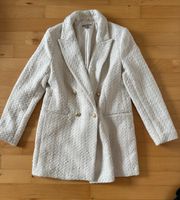 Wunderschöner Blazer Boucle Blazer Weiß/Creme Gr.S H+M Neu Baden-Württemberg - Karlsruhe Vorschau