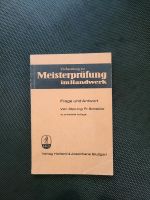 1953 Meisterprüfung im Handwerk Schelkle antiquarisch Baden-Württemberg - Balingen Vorschau