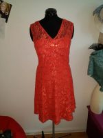 Rotes Spitzenkleid mit Pailetten von C&A Yessica Gr. 46 Berlin - Lichtenberg Vorschau