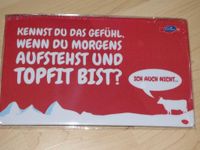 Emmi Sammel Frühstücksbrettchen Spruch rot NEU Folie Motiv Brett Nordrhein-Westfalen - Hünxe Vorschau