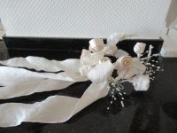 Kopfschmuck Hochzeit - Seide - Farbe Ivory - sehr edel! Nordrhein-Westfalen - Dormagen Vorschau