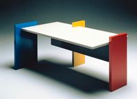 Schreibtisch „Hommage a Mondrian“ Hersteller: Rosenthal Baden-Württemberg - Bietigheim-Bissingen Vorschau