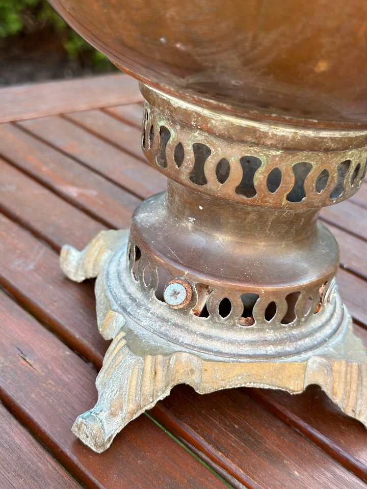 Samovar Holzkohle Bronze Persisch Handarbeit in Hamburg