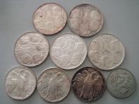 Silbermünzen, griechisch, 835er Silber, Gesamtgewicht 133,5g Baden-Württemberg - Kippenheim Vorschau