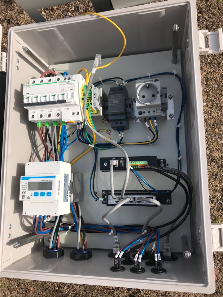 Solar PV AC Box mit Smart Power Sensor DTSU666-H 250A/50mA in Strausberg