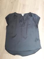 Damen Bluse kurzarm H & M Größe L 40 grau Sachsen - Geithain Vorschau