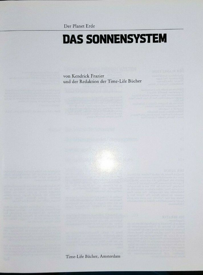 Der Planet Erde Das Sonnensystem - Kendrick Frazier - 9061824982 in Grafenberg